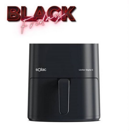 FREIDORA SOLAC FA1400 LEVITER DIGITAL 5L